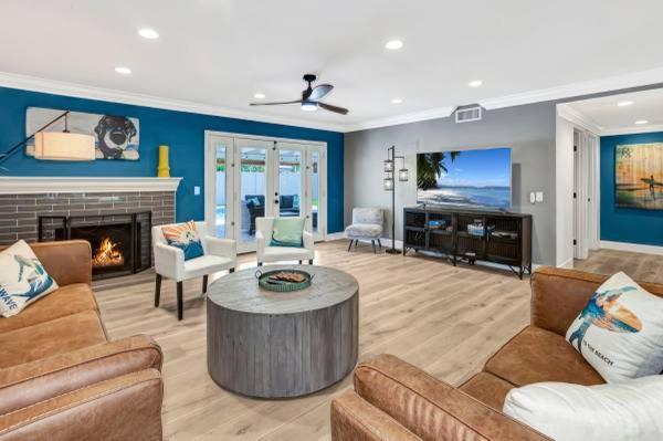 Huntington Beach, Ac, Pool, Hot Tub, Detached Office, Close To Beach, Outside Entertaining Area Exteriér fotografie