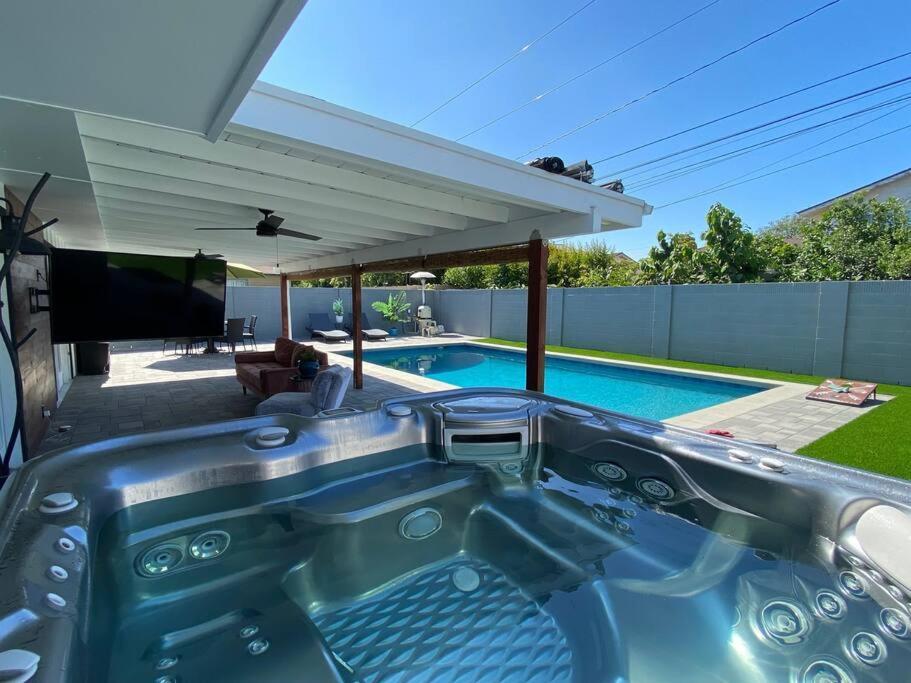 Huntington Beach, Ac, Pool, Hot Tub, Detached Office, Close To Beach, Outside Entertaining Area Exteriér fotografie