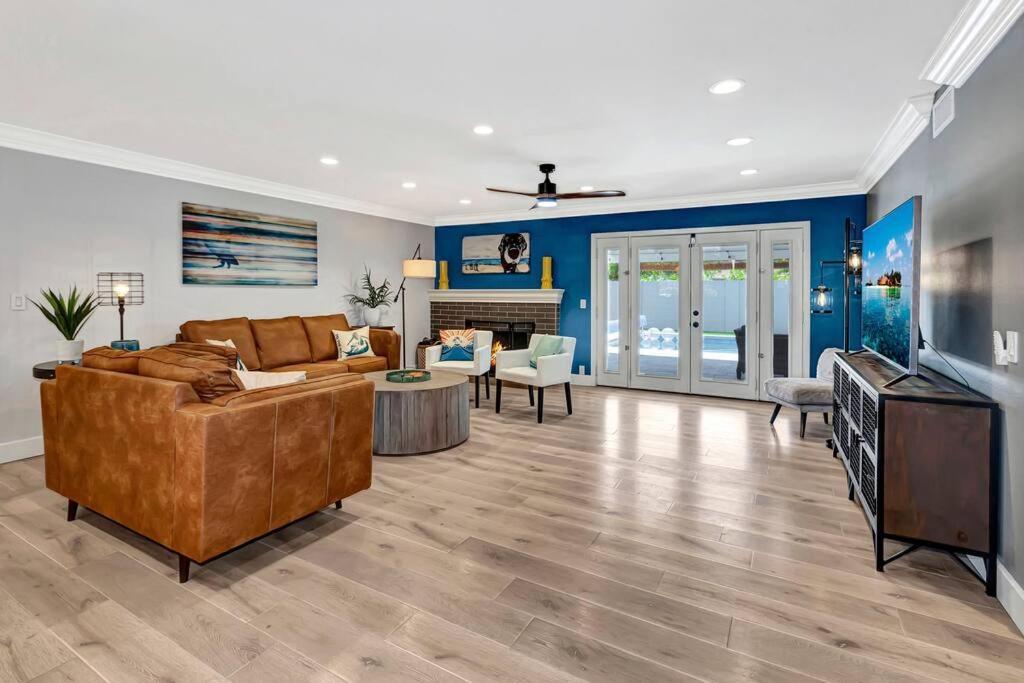 Huntington Beach, Ac, Pool, Hot Tub, Detached Office, Close To Beach, Outside Entertaining Area Exteriér fotografie