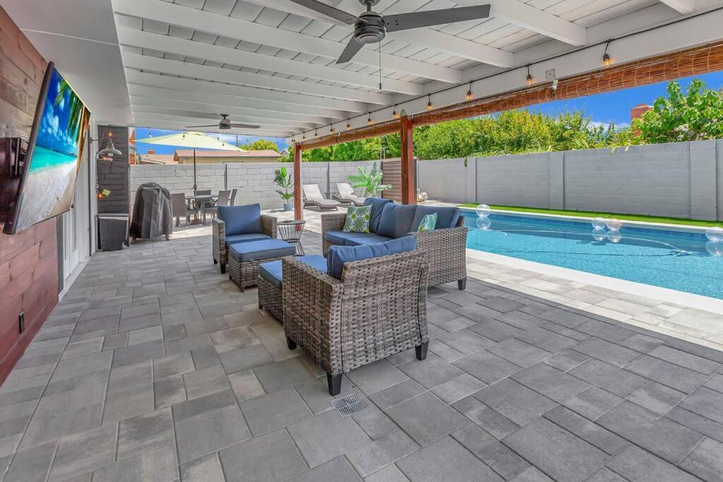 Huntington Beach, Ac, Pool, Hot Tub, Detached Office, Close To Beach, Outside Entertaining Area Exteriér fotografie