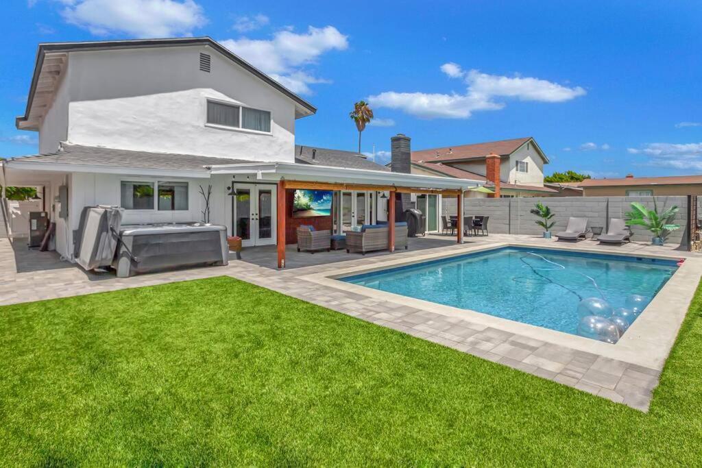 Huntington Beach, Ac, Pool, Hot Tub, Detached Office, Close To Beach, Outside Entertaining Area Exteriér fotografie