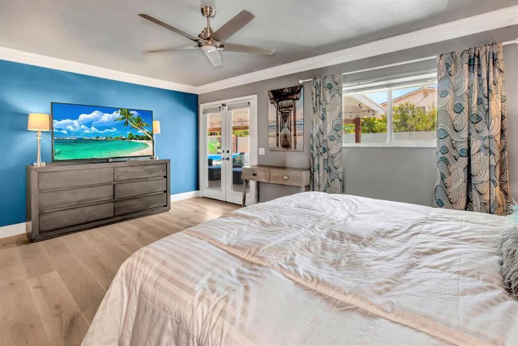 Huntington Beach, Ac, Pool, Hot Tub, Detached Office, Close To Beach, Outside Entertaining Area Exteriér fotografie
